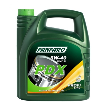 Mootoriõli FANFARO 5W40 5L PROFI PDX