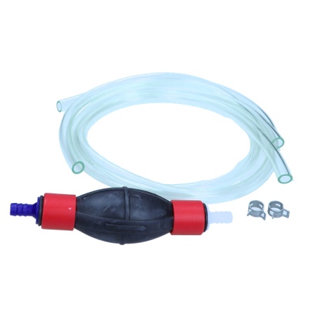 Käsipump voolikuga kütuseüsteemi õhutamiseks