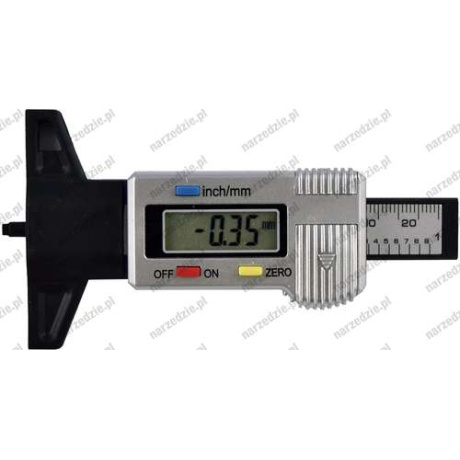 El. Taskutester rehvirõhu- ja mustrisügavuse mõõtmiseks